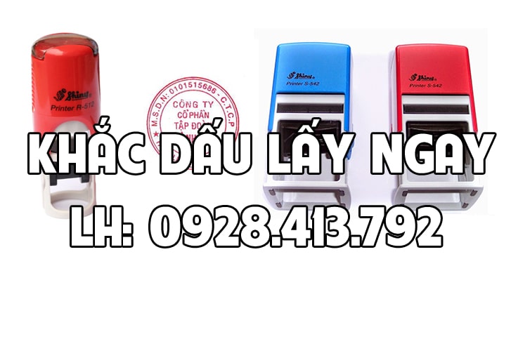 Khắc dấu tròn giả Tạo dấu ấn chuyên nghiệp và tiện lợi